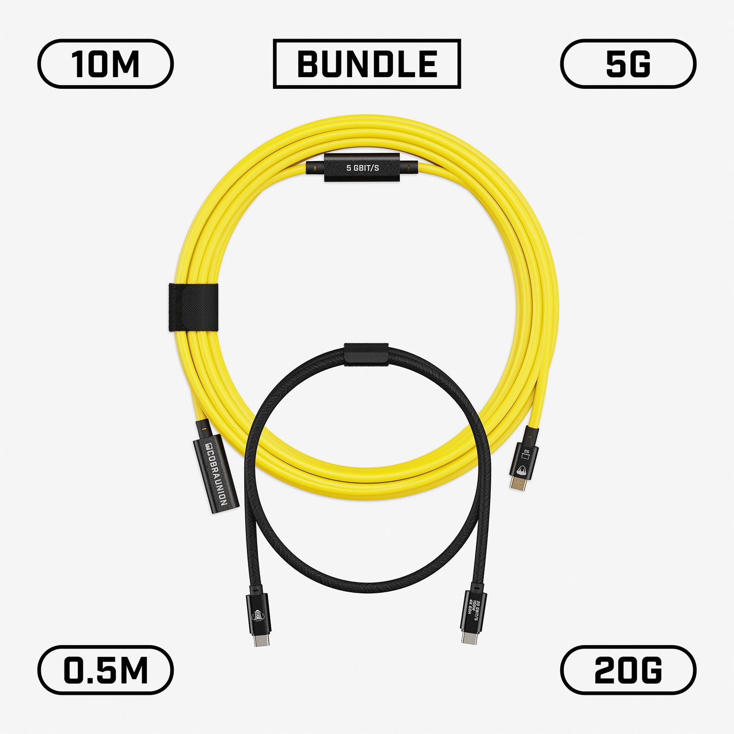 Extension Bundle - 10M5G + 50CM20G