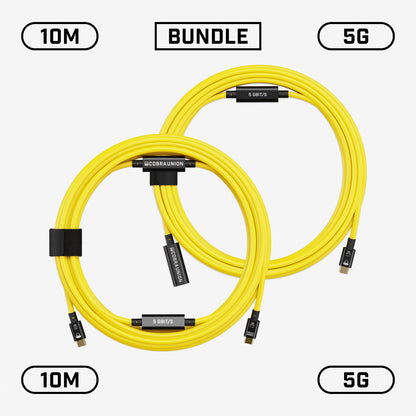 Max Reach Bundle 20M 5G - Yellow Straight