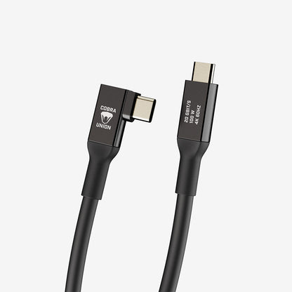 Câble de connexion USB-C – 5 m 20 G – Coudé