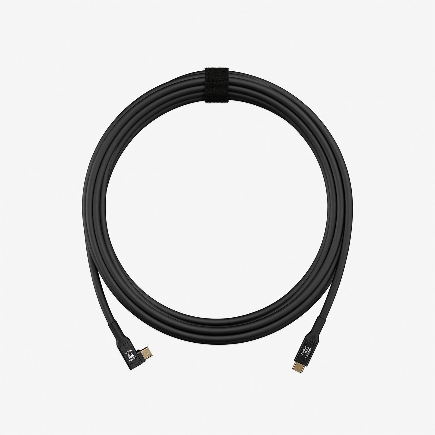 Câble de connexion USB-C – 5 m 20 G – Coudé