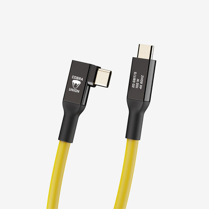 Max Reach Bundle 15M 10G - Yellow Angled
