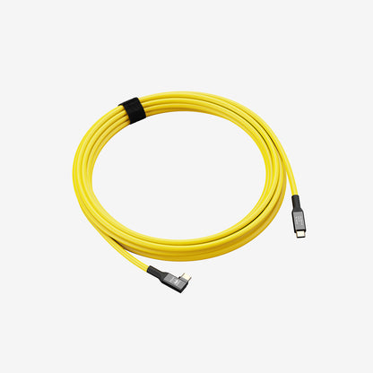 Câble de connexion USB-C – 5 m 20 G – Coudé