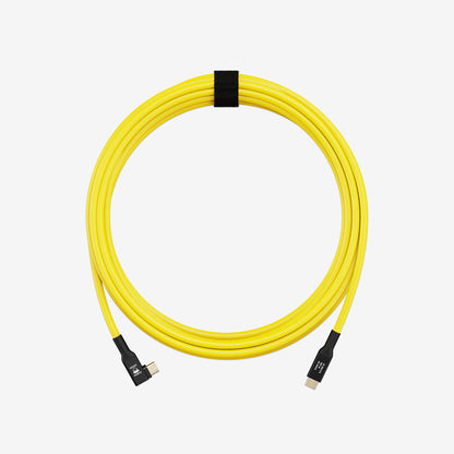 Câble de connexion USB-C – 5 m 20 G – Coudé