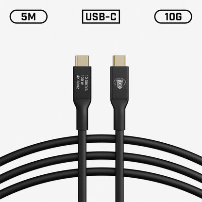 USB-C Tether Cable - 5M 10G/20G Straight