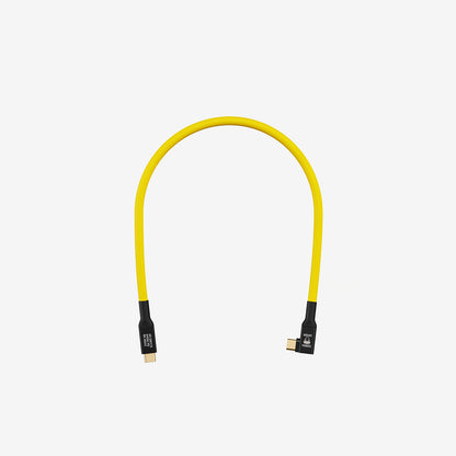 Câble USB-C court 40G coudé