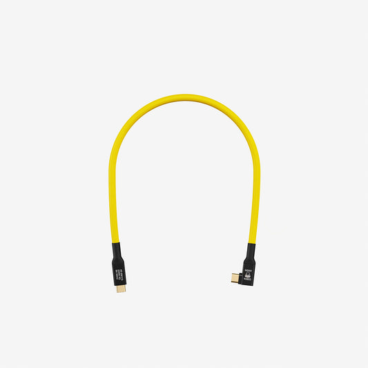 Câble USB-C court 40G coudé