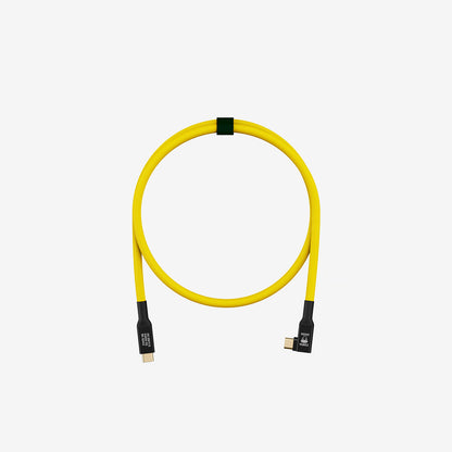 Câble USB-C court 40G coudé