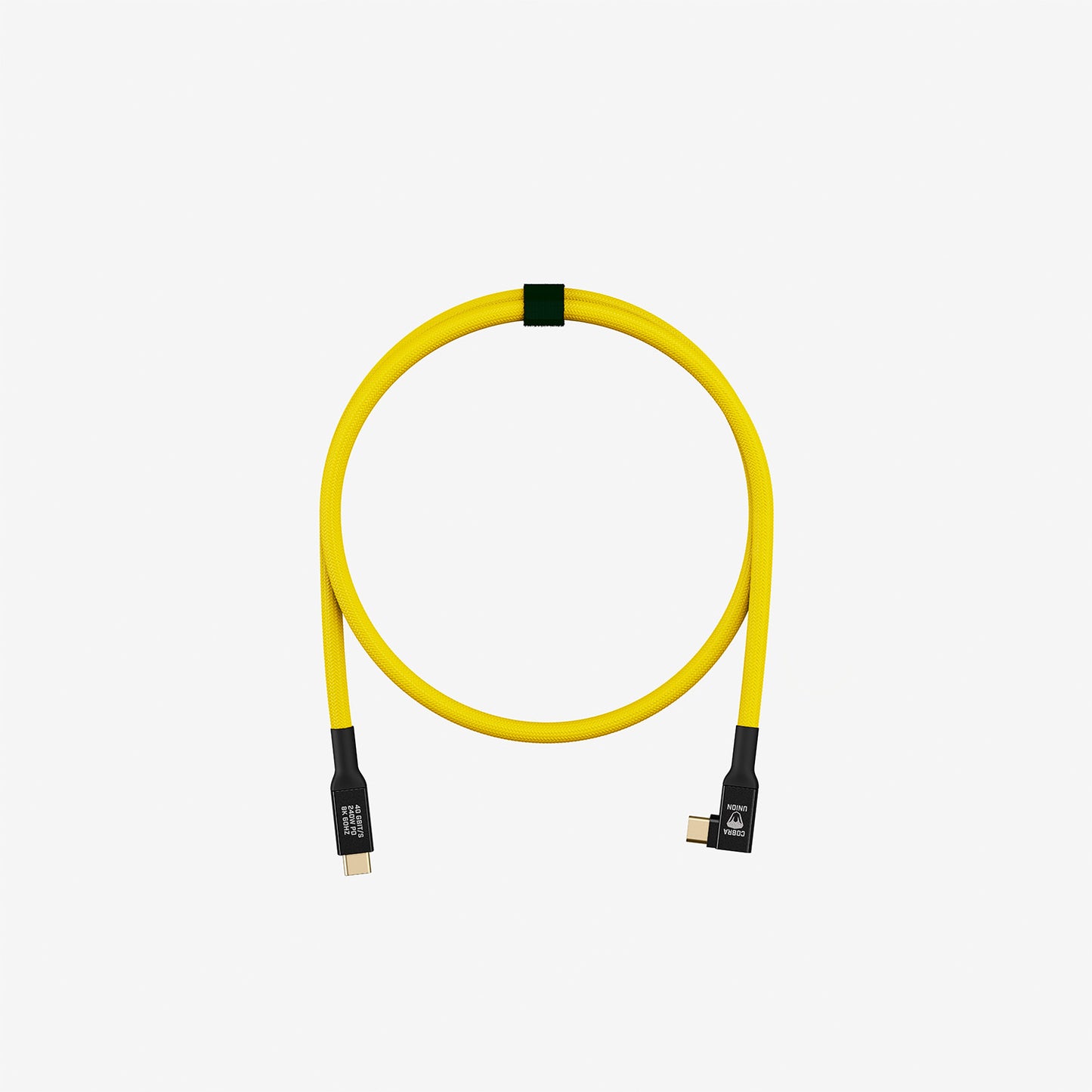 Câble USB-C court 40G coudé