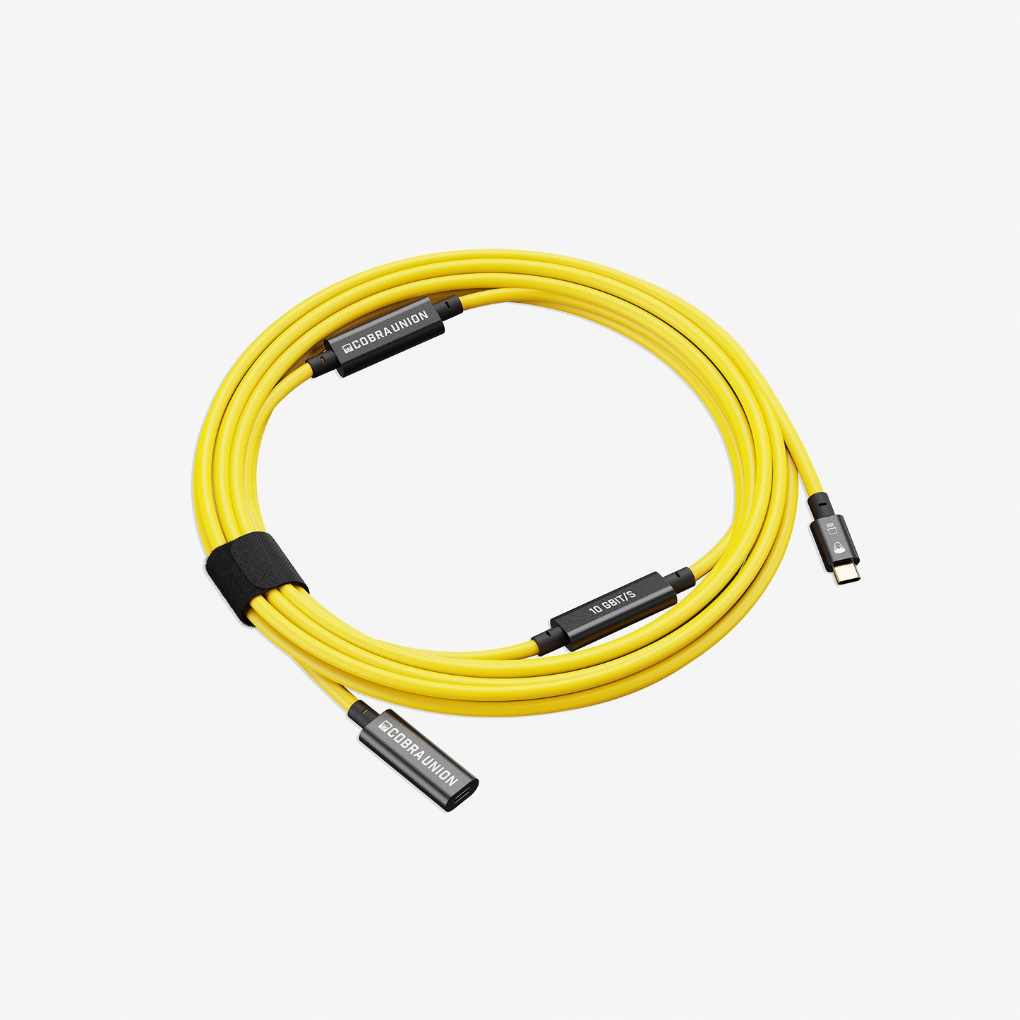 Câble de rallonge USB-C – 10 m 10 G – Jaune